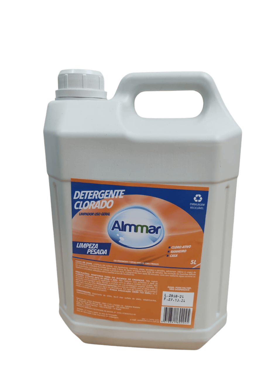 Detergente Clorado 5L